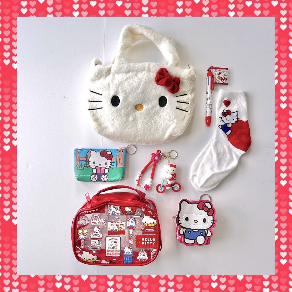 ❤️(HK0009) Hello Kitty Adorable 7-Piece Bundle